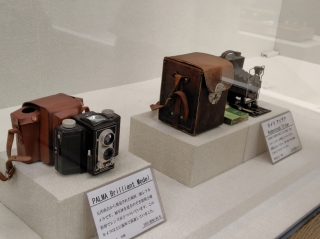 珍しい2眼カメラ